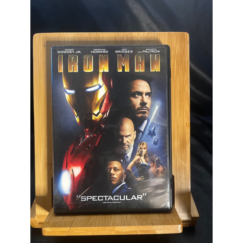 Iron‎ Man DVD 2008 Marvel Widescreen Edition Robert Downey Jr MCU Movie
